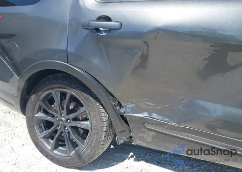 2018 Ford Explorer Xlt из США, поврежденный, VIN 1FM5K8D86JGC91882